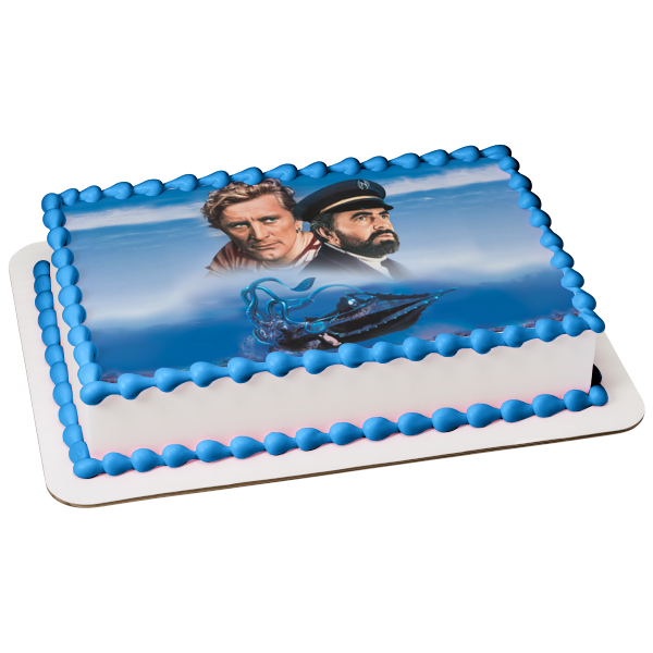 20,000 Leagues Under the Sea  Professor Pierre M. Aronnax and Conseil Edible Cake Topper Image ABPID57065