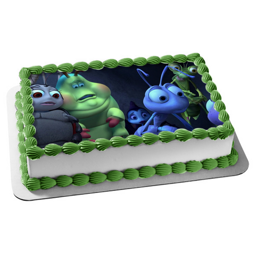 Antz Flick Francis and Heimlich Edible Cake Topper Image ABPID57088