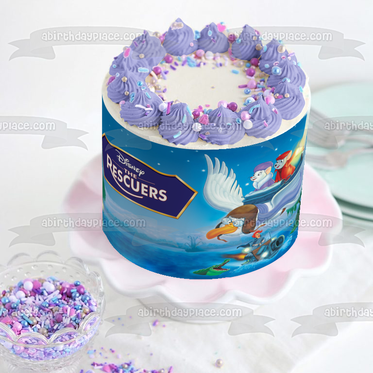 The Rescuers Miss Bianca Orville Edible Cake Topper Image ABPID57083