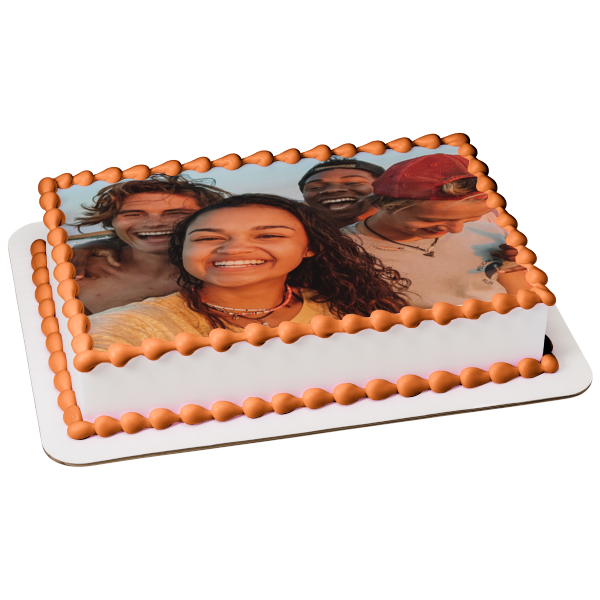 Outer Banks Sarah John JJ and Pope Edible Cake Topper Image ABPID57110