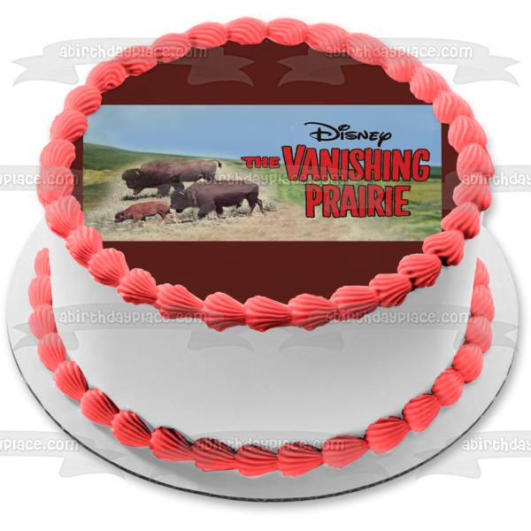 The Vanishing Prairie Farm Animals Edible Cake Topper Image ABPID57132