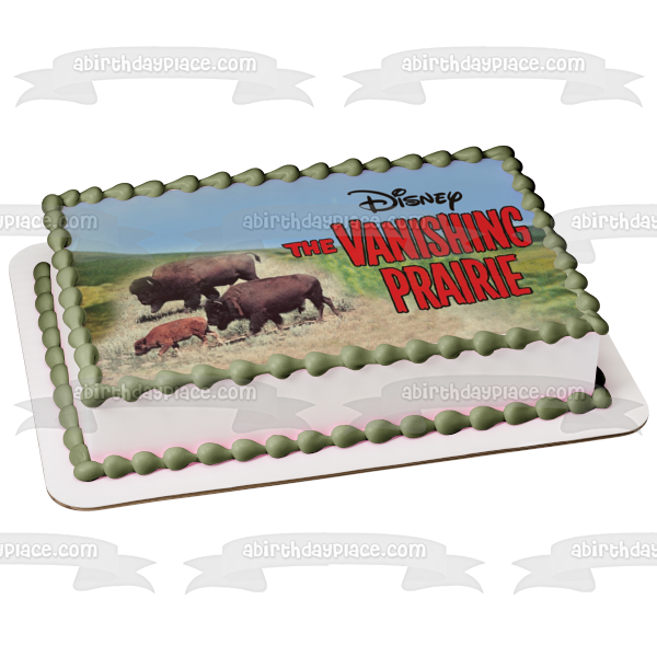 The Vanishing Prairie Farm Animals Edible Cake Topper Image ABPID57132