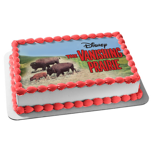 The Vanishing Prairie Farm Animals Edible Cake Topper Image ABPID57132