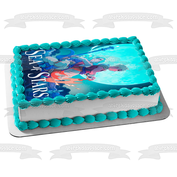 Sea of Stars Zale and Valerie Edible Cake Topper Image ABPID57137