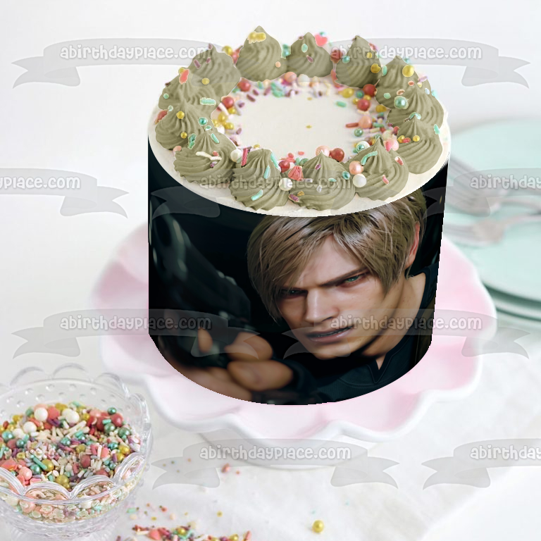 Resident Evil 4 Remake Edible Cake Topper Image ABPID57140