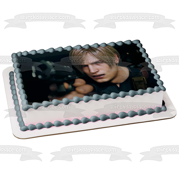 Resident Evil 4 Remake Edible Cake Topper Image ABPID57140