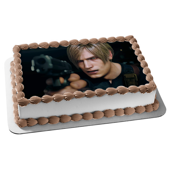 Resident Evil 4 Remake Edible Cake Topper Image ABPID57140