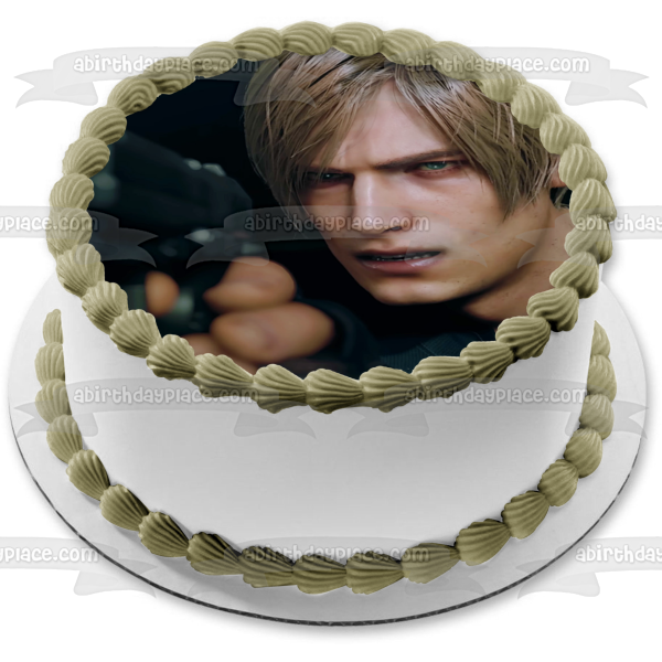 Resident Evil 4 Remake Edible Cake Topper Image ABPID57140