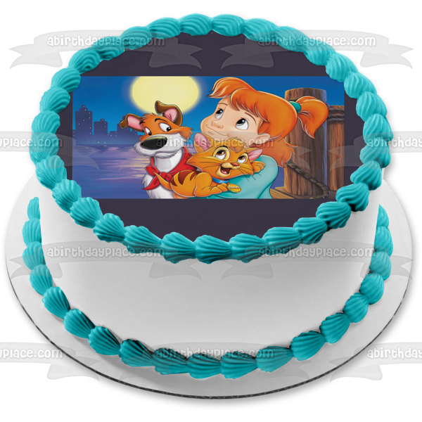 Oliver and Company Jenny Edible Cake Topper Image ABPID57177