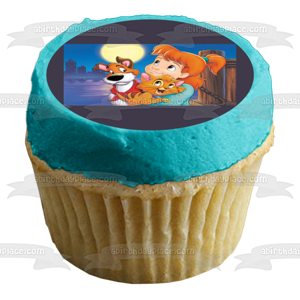 Oliver and Company Jenny Edible Cake Topper Image ABPID57177