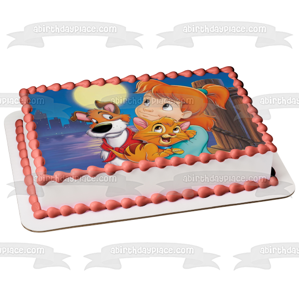 Oliver and Company Jenny Edible Cake Topper Image ABPID57177