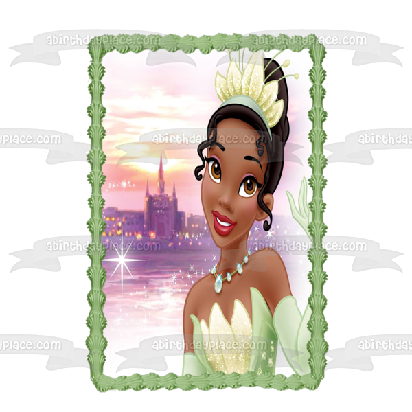 Tiana Movie Edible Cake Topper Image ABPID57165