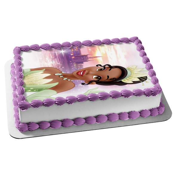 Tiana Movie Edible Cake Topper Image ABPID57165