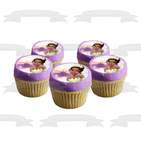 Tiana Movie Edible Cake Topper Image ABPID57165