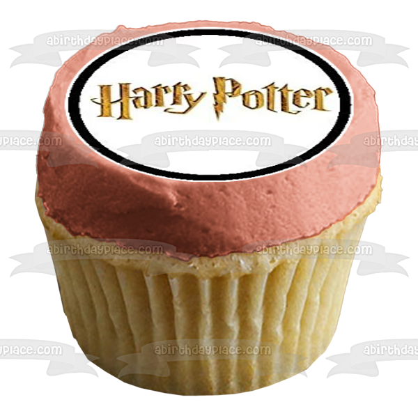 Imágenes comestibles para cupcakes de Harry Potter Hermione Voldermort y Ron ABPID57196 