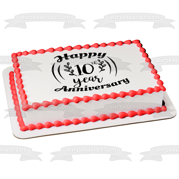 Buy 10 Years Loved Cake Online In India - Etsy India