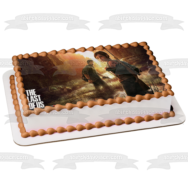 The Last of Us TV Series Ellie and Sarah Edible Cake Topper Image ABPI – A  Birthday Place