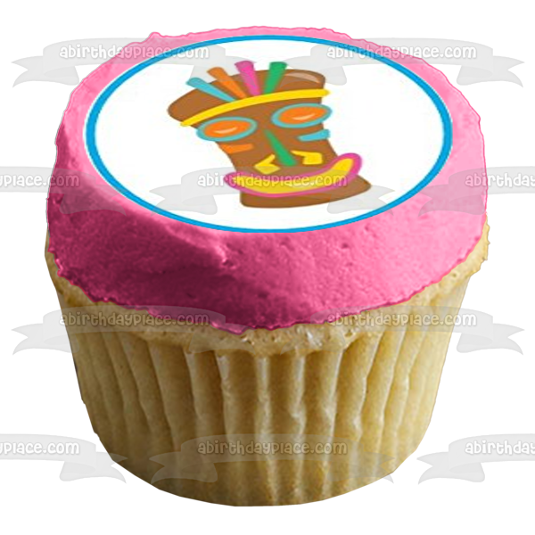 Gyufise 32Pcs Tropical Cupcake Toppers Aloha Cupcake Picks - Import It All
