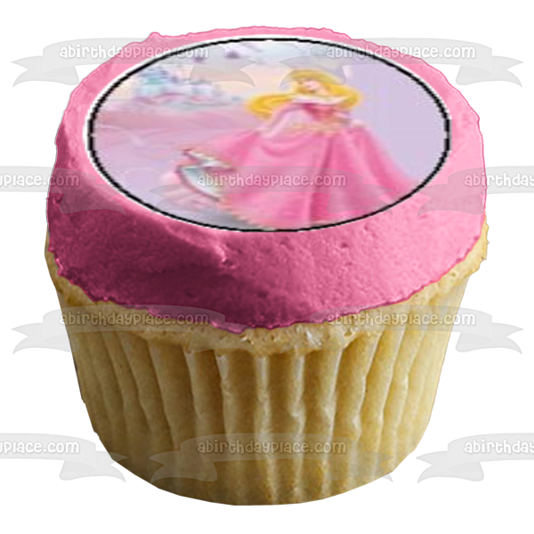 Imágenes comestibles para cupcakes de La Bella Durmiente Aurora ABPID03410 