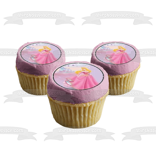 Imágenes comestibles para cupcakes de La Bella Durmiente Aurora ABPID03410 