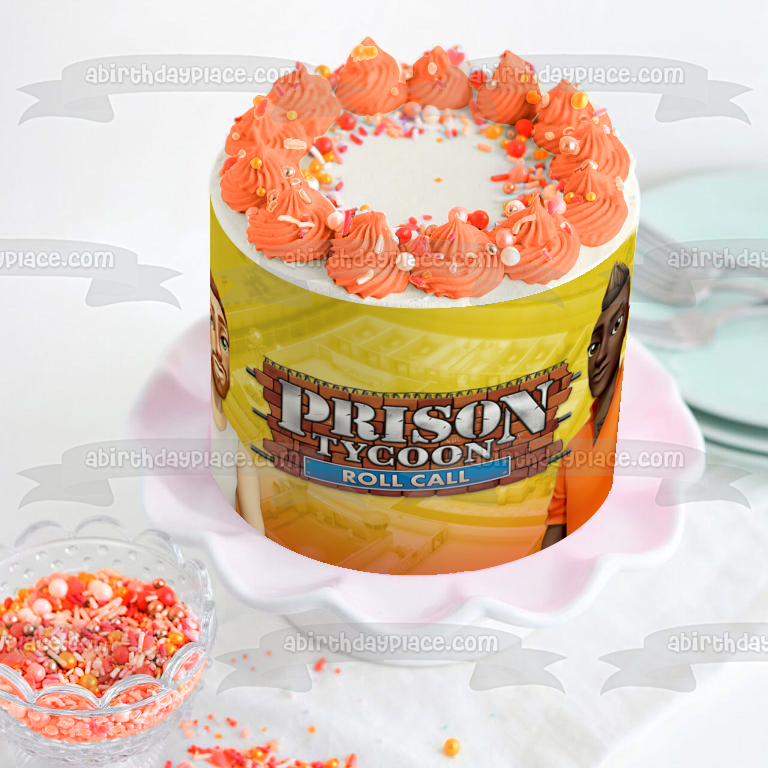 Prison Tycoon DLC Roll Call Edible Cake Topper Image ABPID57267