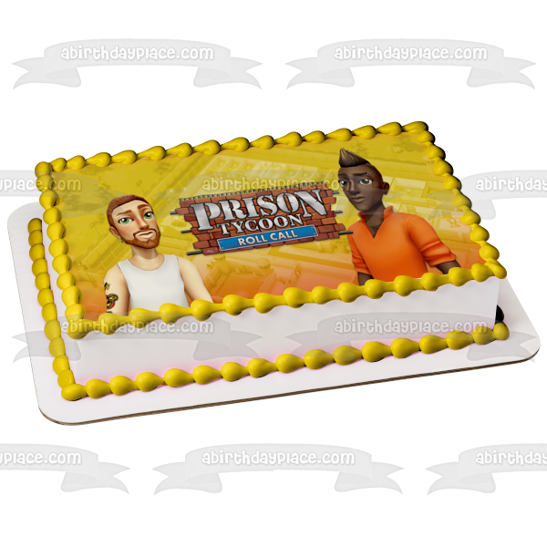 Prison Tycoon DLC Roll Call Edible Cake Topper Image ABPID57267