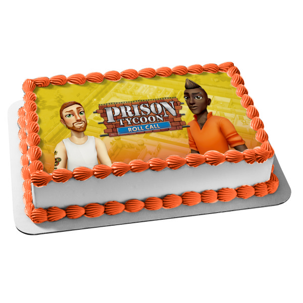 Prison Tycoon DLC Roll Call Edible Cake Topper Image ABPID57267