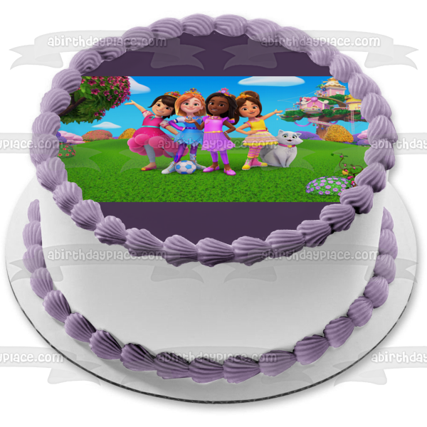 Mira, Royal Detective Pinky and Meena Edible Cake Topper Image ABPID57272