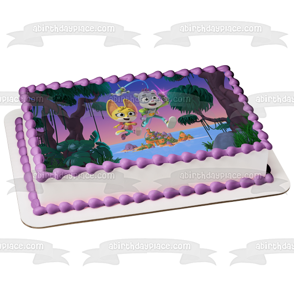 The Creature Cases Agente Sam Snow y Agente Kit Casey Imagen comestible para decoración de tarta ABPID57273 