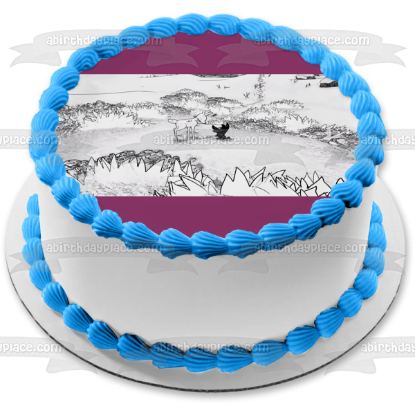 Blanc Game Scene Edible Cake Topper Image ABPID57280