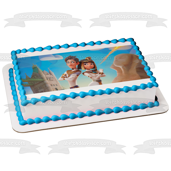 Spies In Disguise Various Characters Edible Cake Topper Image ABPID57285