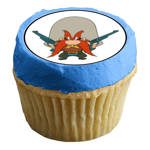 Loony Tunes  Bugs Bunny Tweety Sylvester Porky Pig and Marvin the Martian Edible Cupcake Topper Images ABPID04495