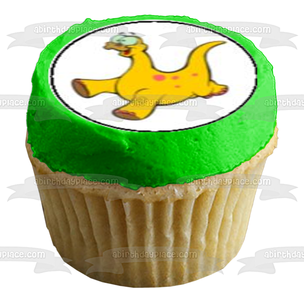 Dinosaur Babies Tyrannosaurus Rex Pterodactyl and Stegosaurus Edible Cupcake Topper Imágenes ABPID05602 