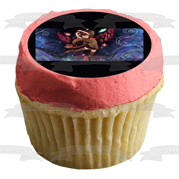 Bayonetta Origins: Cereza y el demonio perdido, la bruja de Umbra, adorno comestible para tarta, imagen ABPID57352 