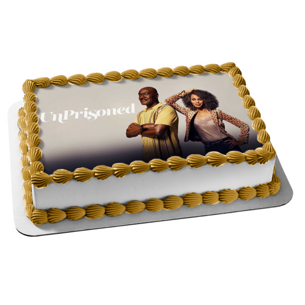 Unprisioned Edwin Alexander and Paige Alexander Edible Cake Topper Image ABPID57355