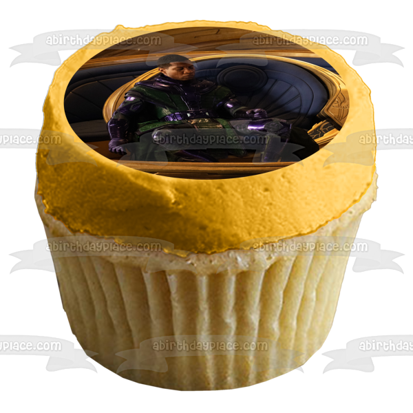 Ant-Man and the Wasp: Quantumania Kang the Conquerer Edible Cake Topper Image ABPID57428