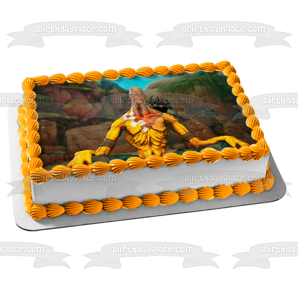 Zeno Clash Game Scene Edible Cake Topper Image ABPID57369