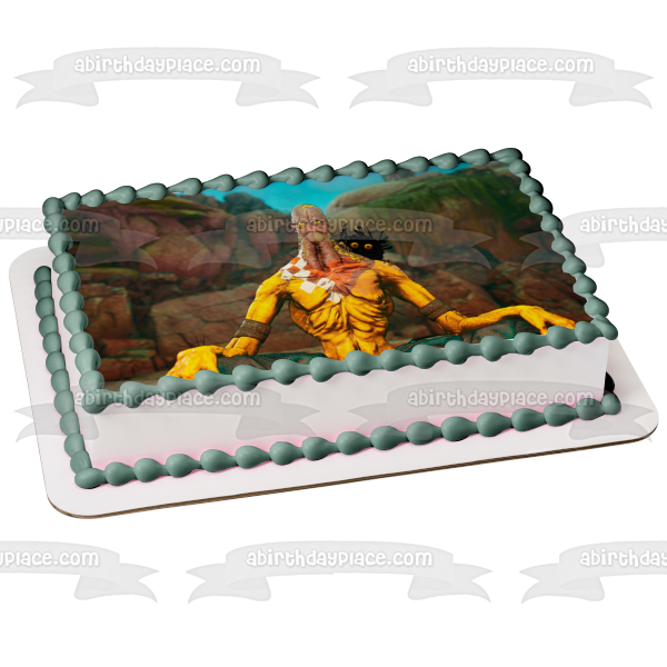 Zeno Clash Game Scene Edible Cake Topper Image ABPID57369