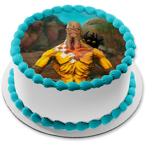 Zeno Clash Game Scene Edible Cake Topper Image ABPID57369