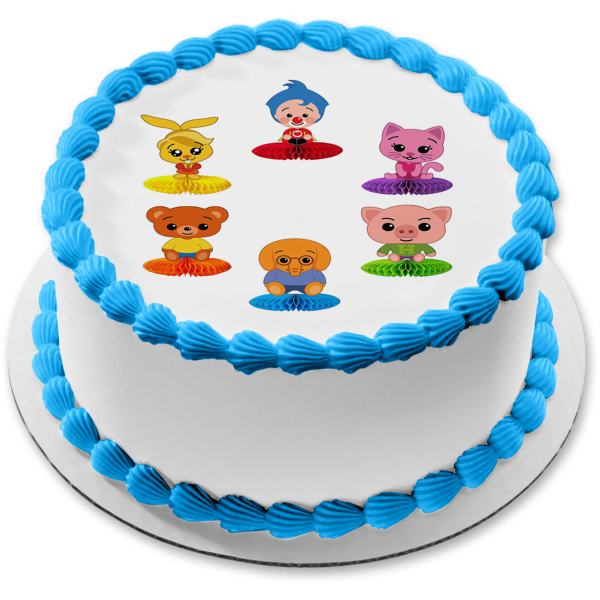 Plim Plim Hoggie Nesho Mei Li and Acurella Edible Cake Topper Image ABPID57482