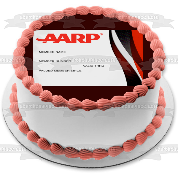 Gettin Up There Aarp Card Imagen comestible para decoración de tarta ABPID57503 