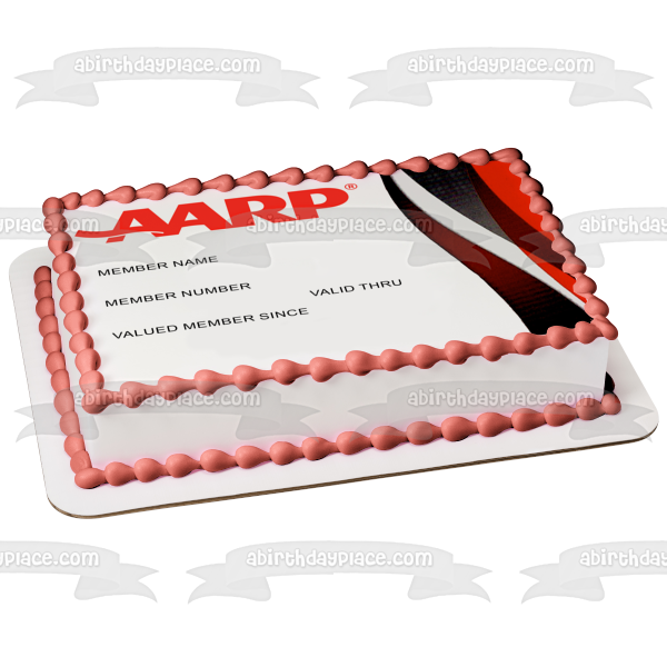 Gettin Up There Aarp Card Imagen comestible para decoración de tarta ABPID57503 