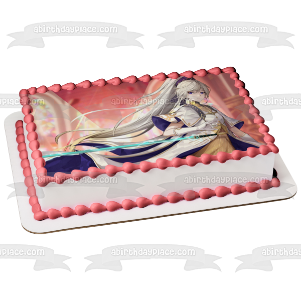 Imagen residual de adorno comestible para pastel ABPID57548 