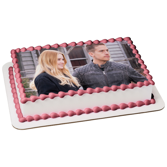 Hermoso desastre Virginia y Dylan Edible Cake Topper Imagen ABPID57615 