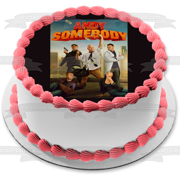 Andy Somebody Edible Cake Topper Image ABPID57627