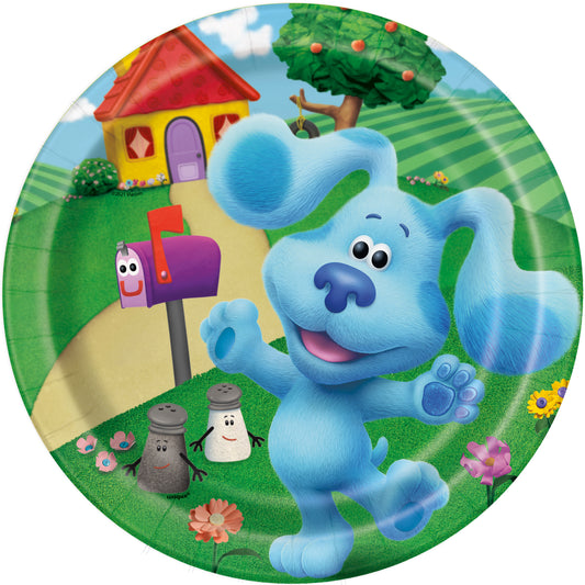 Blue's Clues Round 9" Dinner Plates, 8ct