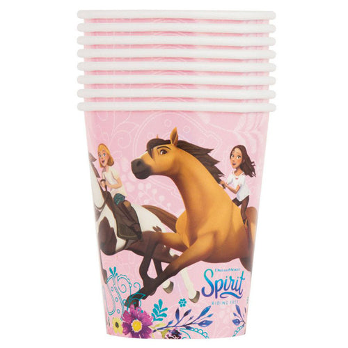 Vasos Spirit Riding Free, 8 unidades