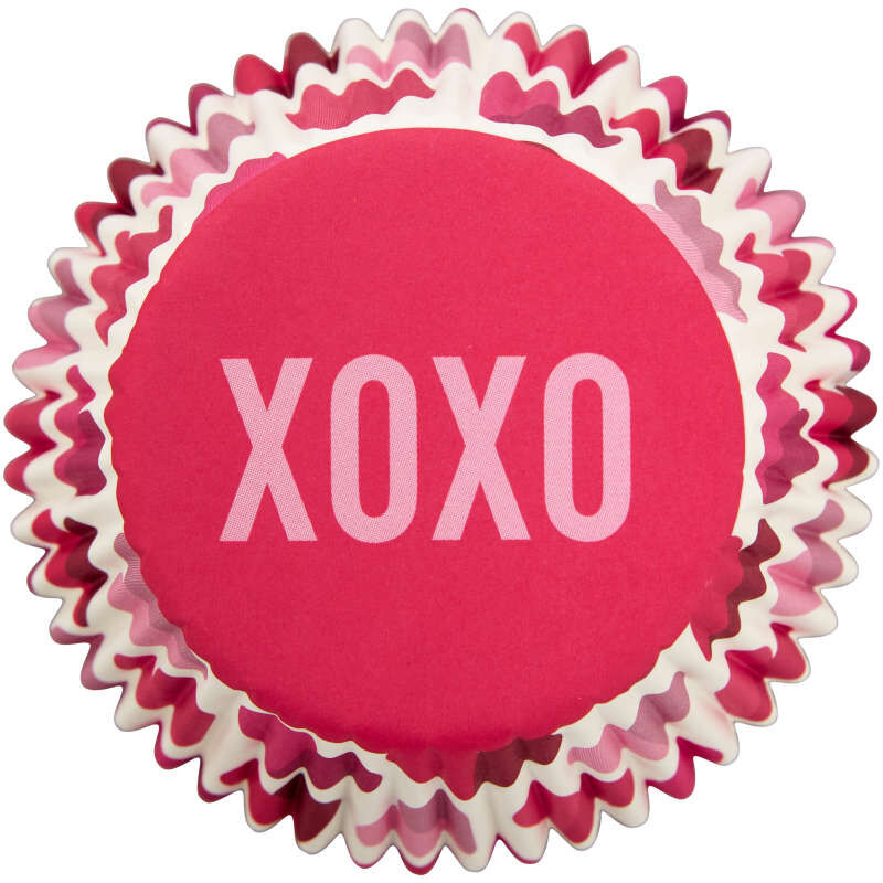 XOXO Baking Cups, 75ct