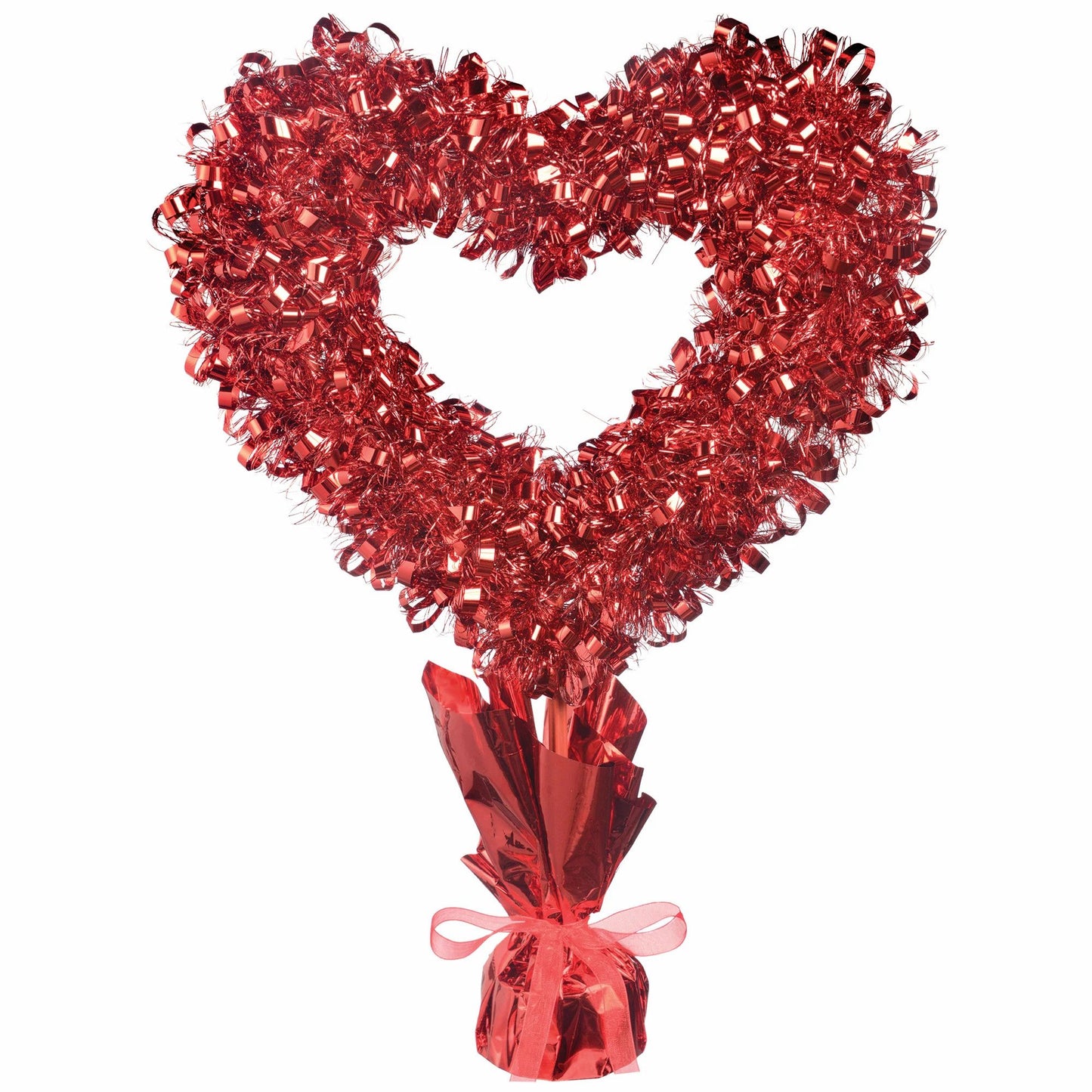 Valentine Tinsel Deluxe Centerpiece