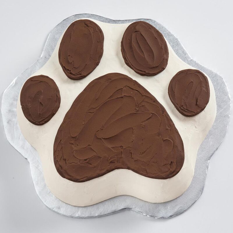 Paw Print Cake Pan